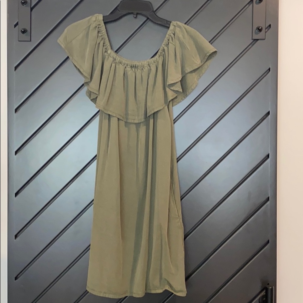 Off the shoulder dress